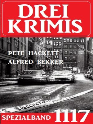 cover image of Drei Krimis Spezialband 1117